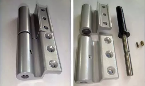 Selecteer lussen voor aluminium deuren: typen en installatie