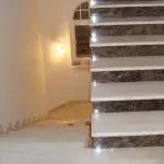 Ինչ սալիկ է ընտրելու տան աստիճաններով. Դիմակային նյութի տեսակները