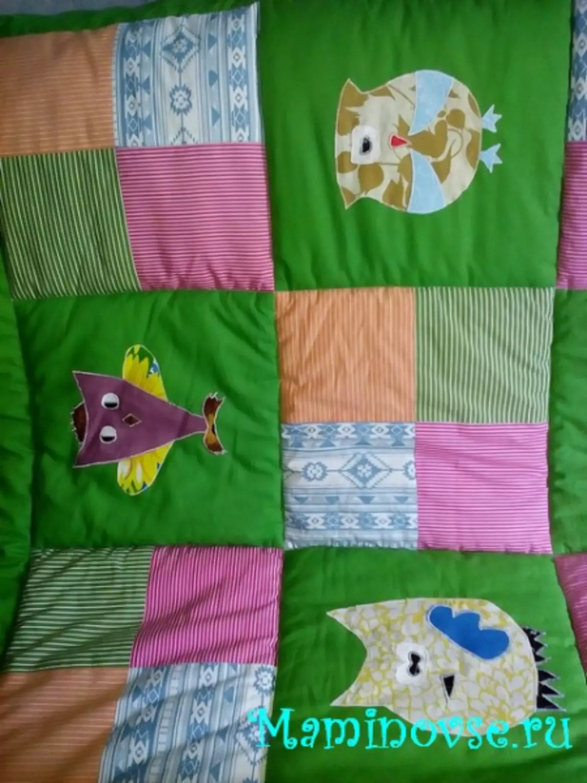 Quilted Blatet bi destên xwe: Master Class ji bo destpêkan