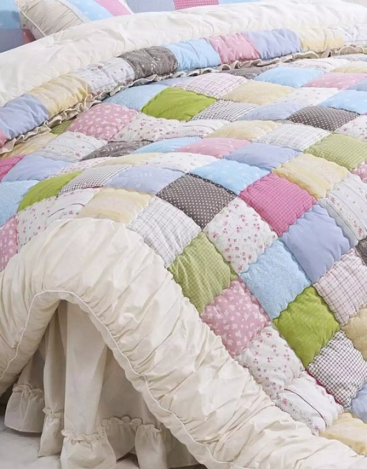 Quilted blanket with your hands: master class for beginners