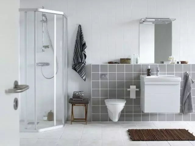 Badezimmerdesign in einem privaten Haus