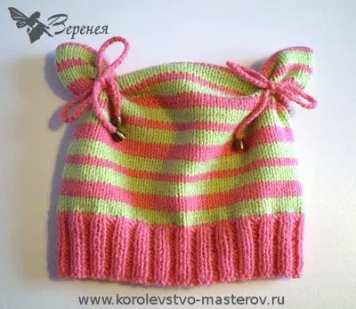 Cappello per bambini con ferri da maglia: come legare un nuovo vestito con le orecchie per il bambino con foto e video