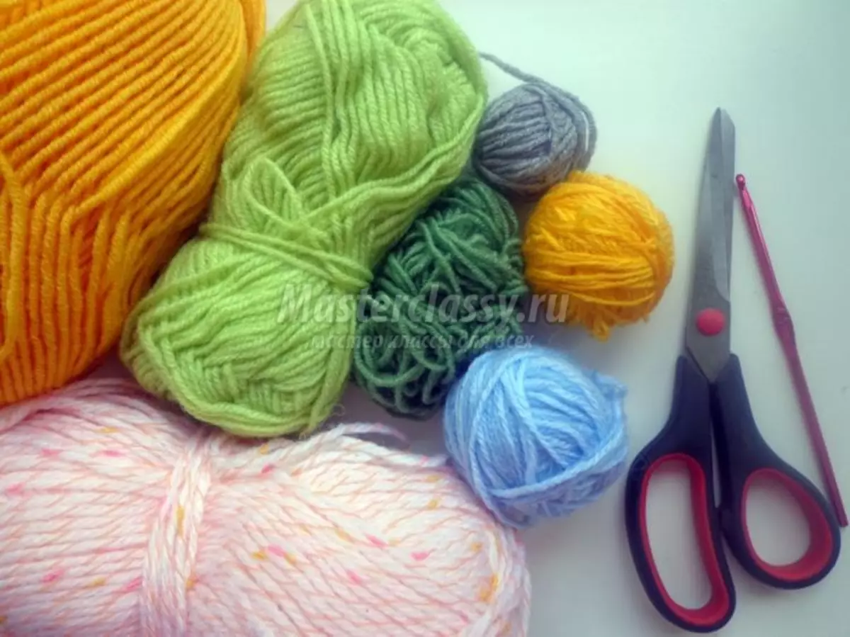 Litar Plaid Kanak-kanak dengan Crochet: Bagaimana untuk mengikat selimut dengan beruang teddy pada kelas tuan dengan video