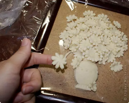 Tiang dari adonan garam di dapur: kelas master dengan foto dan video