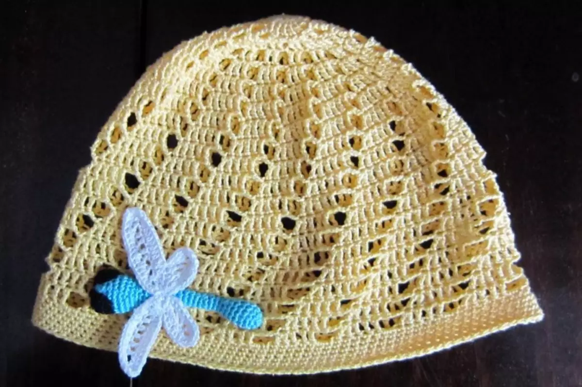 Campana abierta para niña Crochet Edad 1 año para el verano