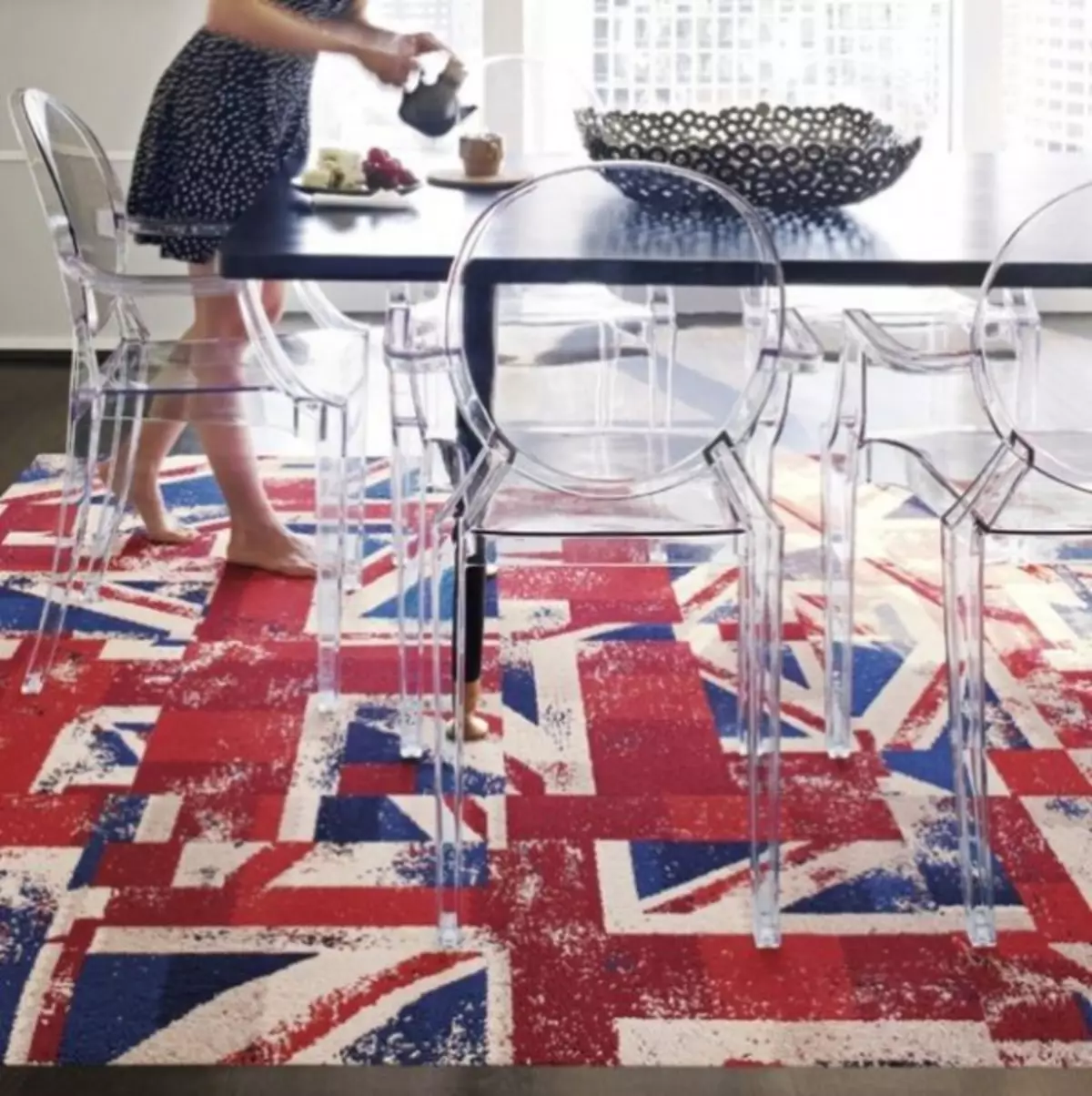 Londonile lähemale: Briti lipp Interjööris (Union Jack - 80 fotot)