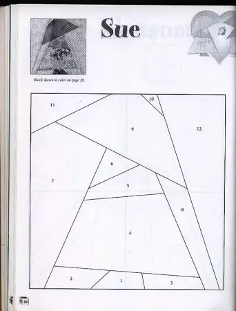 Patchwork hurongwa hwekugadzira mavara akanaka uye zvinhu