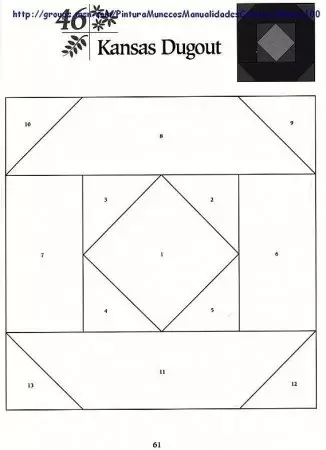 Patchwork hurongwa hwekugadzira mavara akanaka uye zvinhu