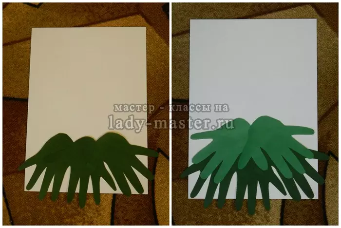 Apliques de palmeiras para crianças: flores com fotos e vídeos
