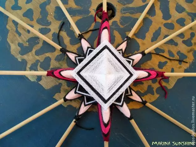 Jagora na Jagora kan Weaving Mandala: Umurni tare da bidiyo da hotuna