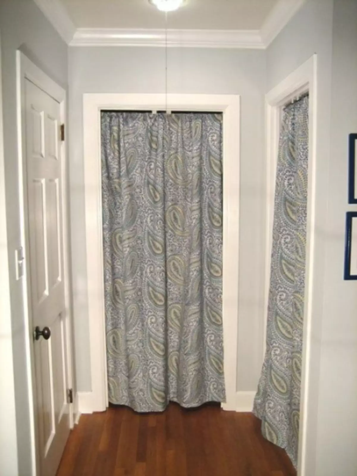 Formas orixinais de usar cortinas en vez de portas