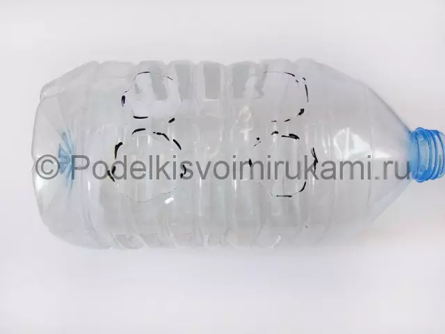 Gajah botol plastik sareng panangan sorangan sareng poto sareng pidio