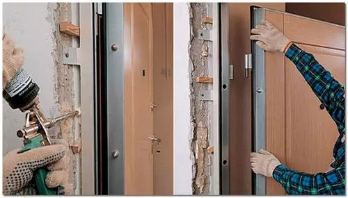 Πώς να εγκαταστήσετε ανεξάρτητα την ξύλινη πόρτα εισόδου