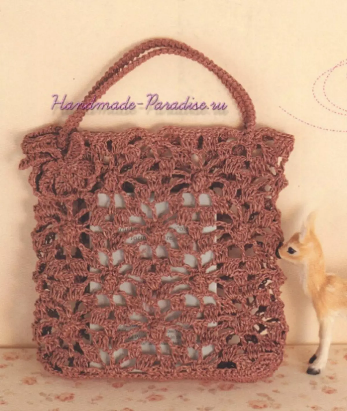 25 Crochet tas tangan. Majalah kanthi skema