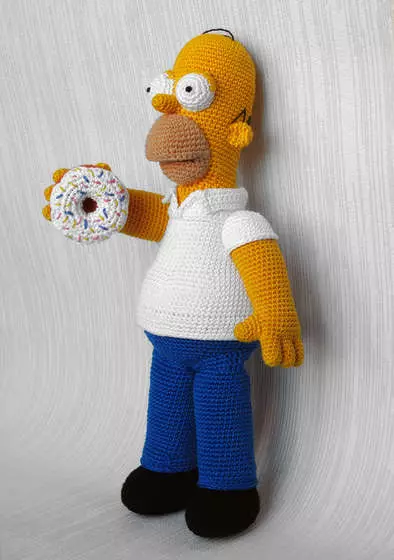 Pletený Homer Simpson