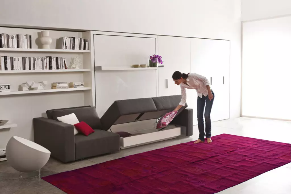 Sofa eller seng: Hva å velge for en liten leilighet?