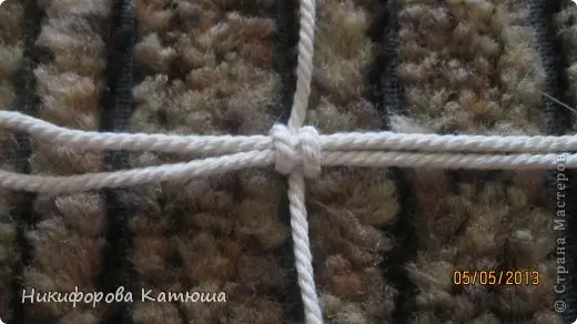 Macrame for nybegynnere med ordninger: Master Class med bilder og video