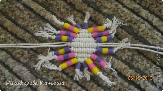 Macrame untuk pemula dengan skema: kelas master dengan foto dan video