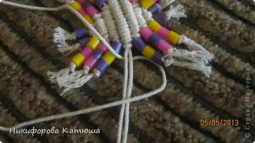 스키마가있는 초보자를위한 Macrame : 사진 및 비디오가있는 마스터 클래스