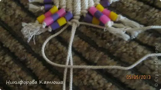 스키마가있는 초보자를위한 Macrame : 사진 및 비디오가있는 마스터 클래스