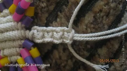 스키마가있는 초보자를위한 Macrame : 사진 및 비디오가있는 마스터 클래스