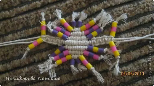 Macrame untuk pemula dengan skema: kelas master dengan foto dan video