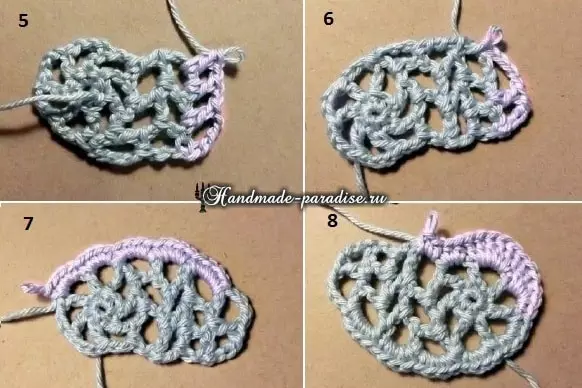 Bakul saka tali nganggo crochet