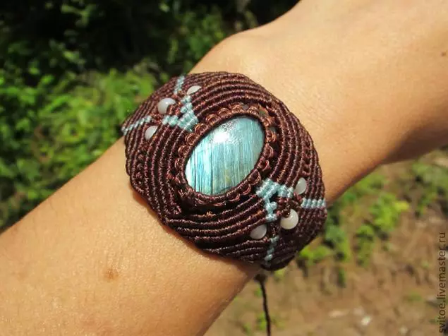 Bracelets初学者宏观：用珠子的编织方案做到自己