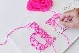 String art for beginners with schemes: master class with photos and video