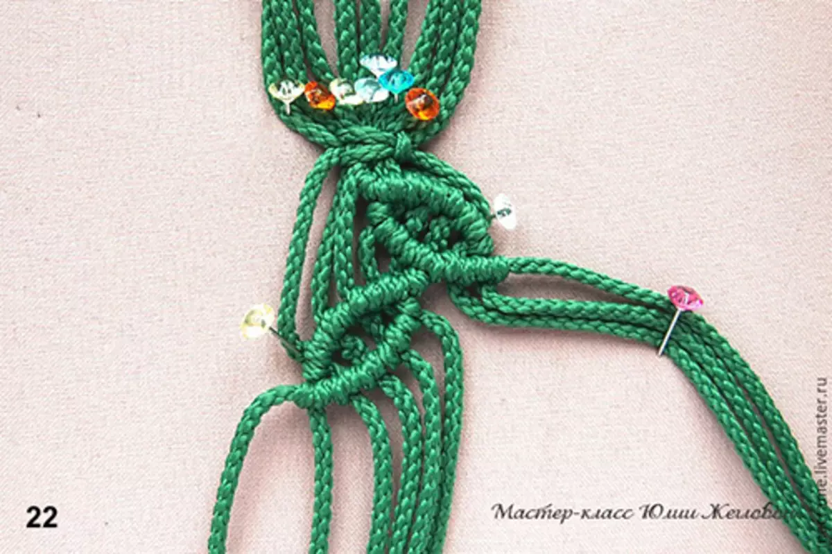 Macrame Master Master maka ndị mbido: Bracelets na Tyys na vidiyo