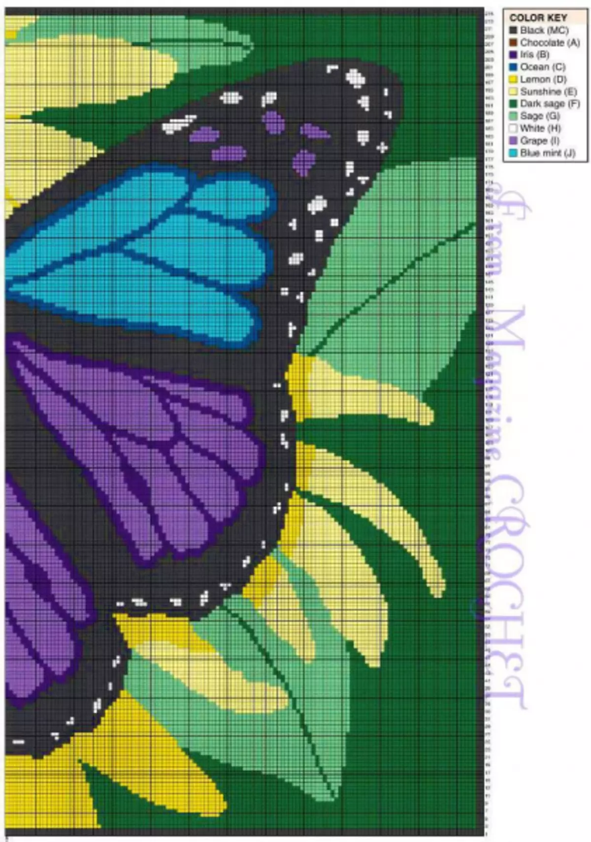 Mariposas relacionadas con Crochet: os mellores esquemas de descrición e clases maxistrais