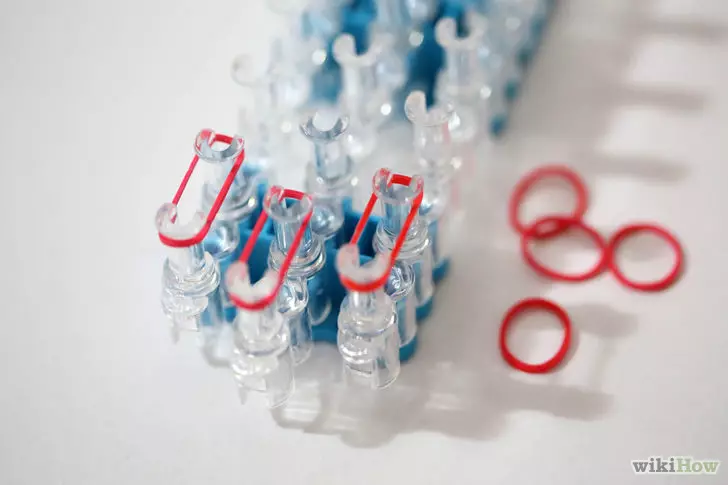 Weben von Gummi auf der Maschine für Anfänger: Figuren und Armbänder mit Fotos