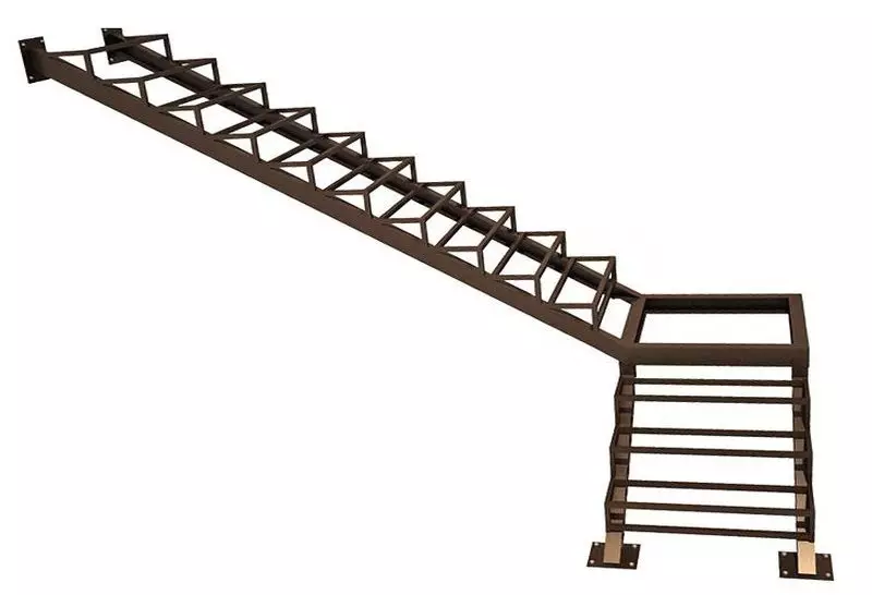 階段のための金属製のフレーム