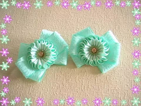 Classe de maître sur Mouster Kanzashi à partir de cassettes: Comment faire avec des photos et des vidéos