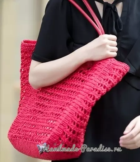 Somera Papero Rafia Crocheted Bag