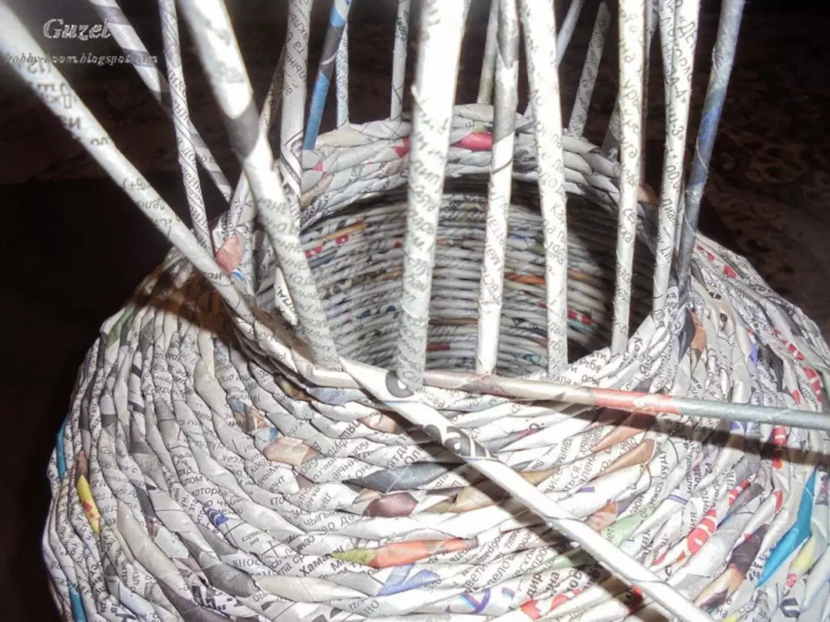 Paper Vine Weaving: kelas induk untuk pemula dengan foto dan video