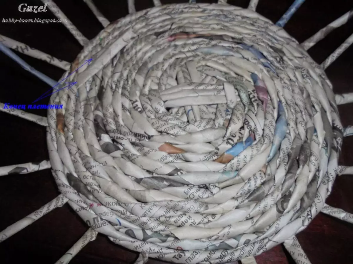 Paperi Vine Weaving: Master-luokka aloittelijoille, joissa on valokuva ja video