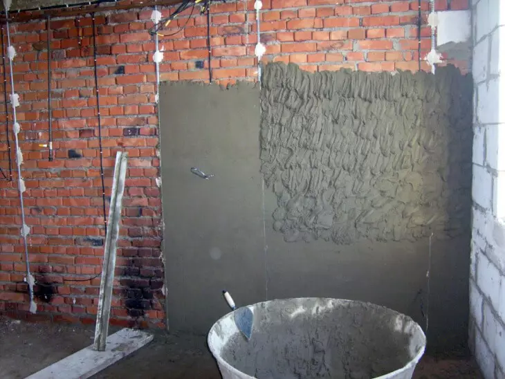 Ang labing gihangyo nga plaster mao ang cement-sand plaster
