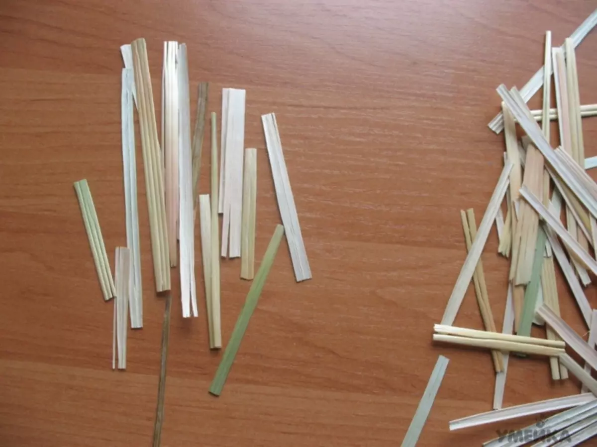 Jeruk saka straws kanggo pamula: Master Kelas Kanthi Foto lan Video