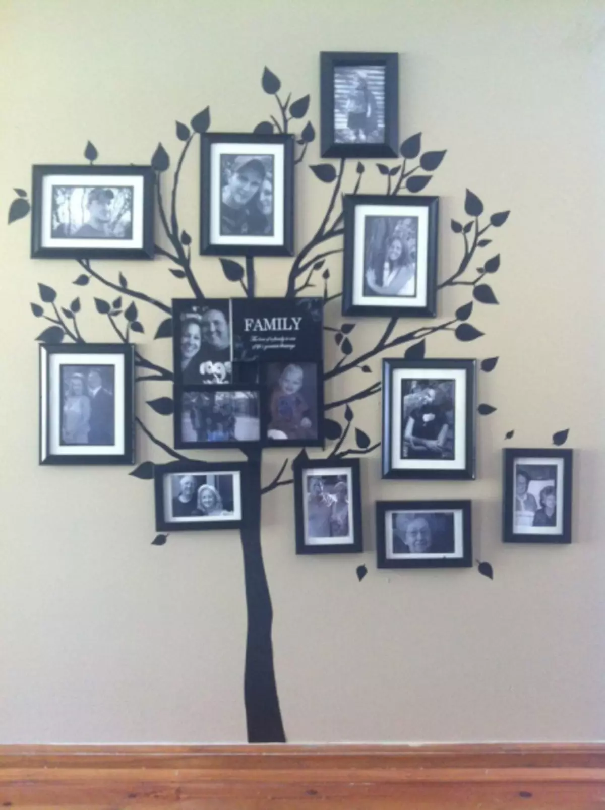 Семейно дърво със собствените си ръце от дланите: майстор клас със снимка