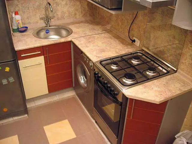 Design jednolůžkového apartmánu Khrushchevki