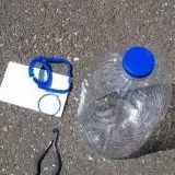 Gyvūnai iš plastikinių butelių tai padaryti sodui