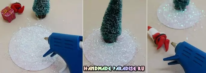 Xirabên Christmas ji Kupayên Plastic