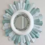 Mirror Decor თქვენ თავს: შექმნა ორიგინალური ელემენტი დეკორატიული ოთახი