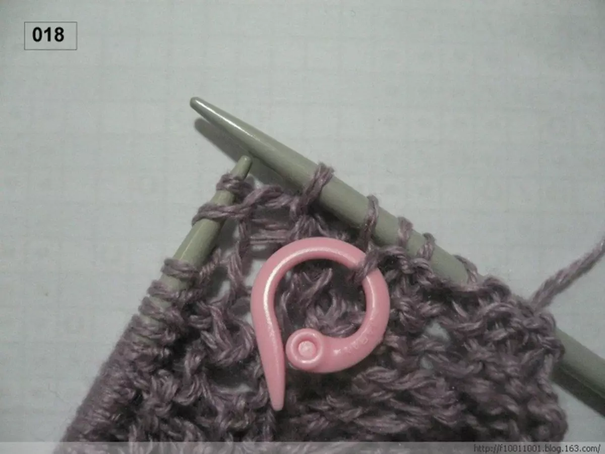 Knitting Bucks med OpenWork kanter