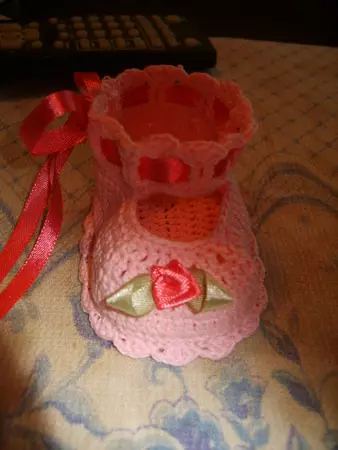 Зуны гутал охидын хувьд Crochet: зураг, видео бүхий мастер анги