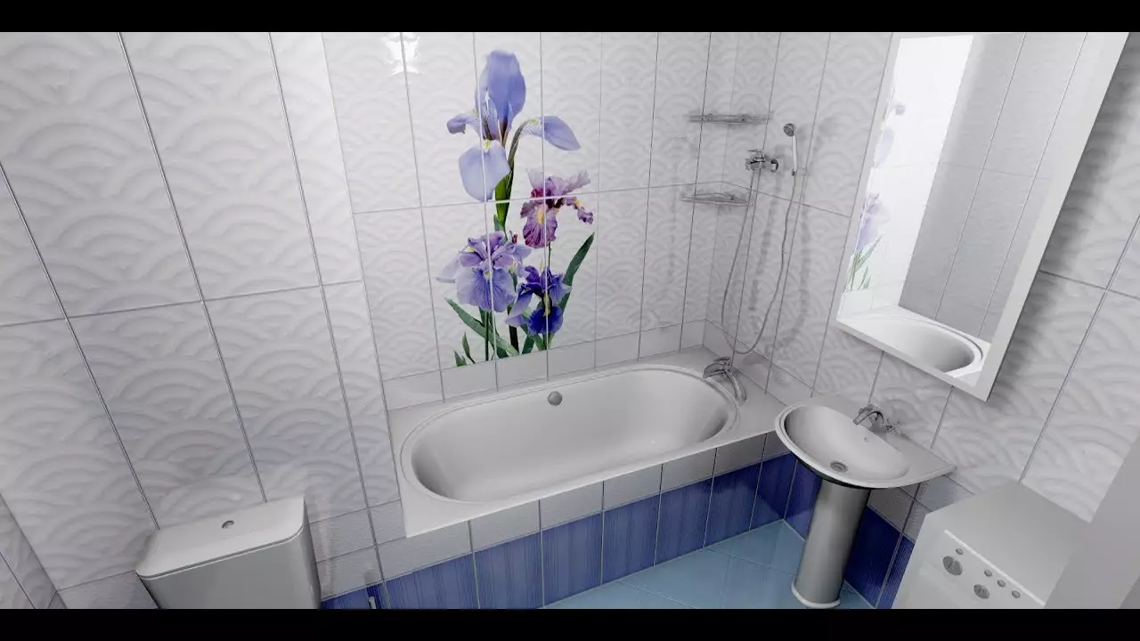 Kas yra vonios kambario darbo užmokesčio sienos: populiarūs parinktys