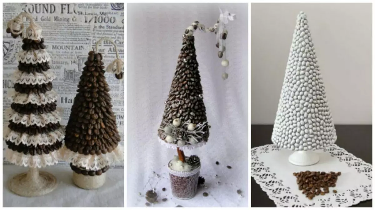 Master class on the manufacture of Christmas trees from different materials