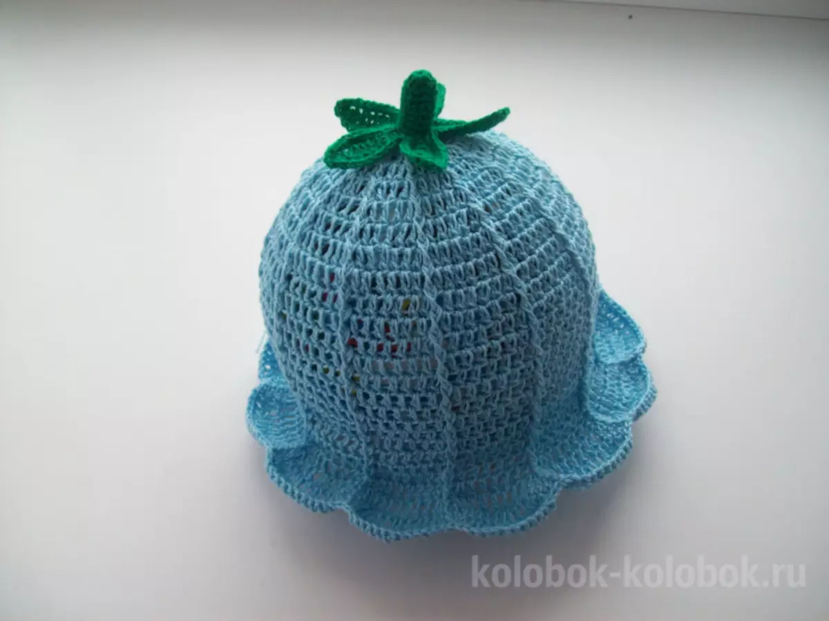 Cap-Bell Crochet: Schemes bi danasîn û vîdyoyê