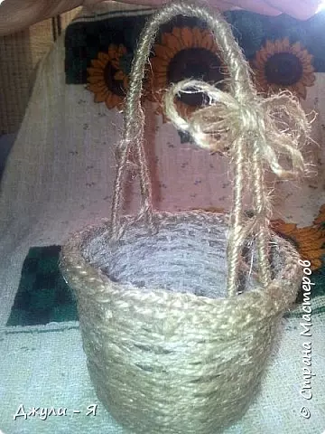 Weaving from twine for beginners: ideas for interior with photos